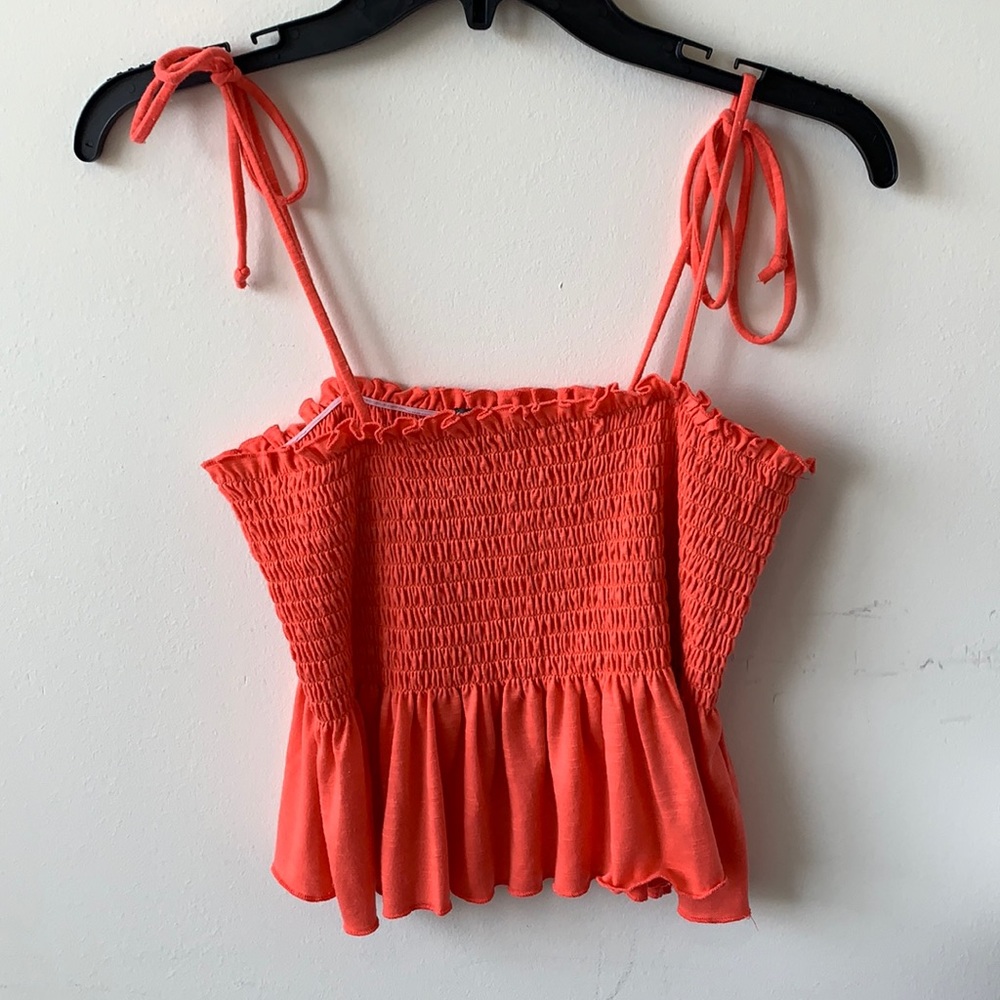 smock crop top